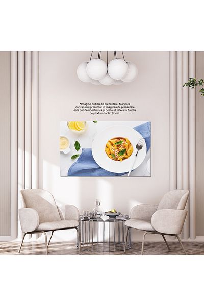 StoryGift Romania Tablou Canvas Paste Penne Bolognese Un Clasic Italian Apetisant, Pregatit Cu Un Sos Delicios D