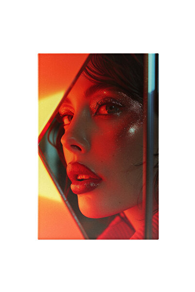 StoryGift Romania Tablou Canvas: Portretul Rdaiant Al Unei Femei - Reflexii D...