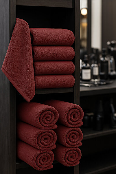 Karase |   6 Pieces |   50X90 cm Microfiber Hairdresser, Sports and Fitness Towel |   Multi-Purpose & Stain Resistant
