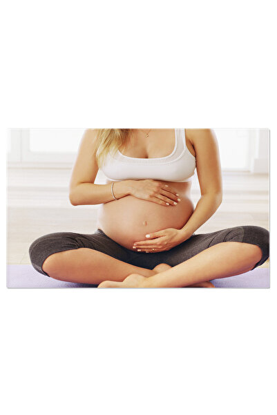 StoryGift Romania Tablou Canvas: Yoga Pentru Femeia Insarcinata - Wellness Si...