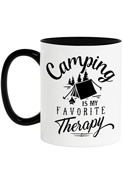 StoryGift Romania Cana Cu Mesajul "camping Is My Favorite Therapy" - Camping-...