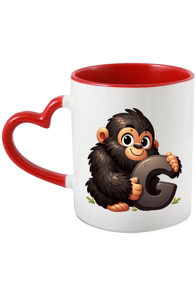 StoryGift Romania Cana Cu O Gorila Care Tine Litera "g", Pentru Copii, Ilustr...