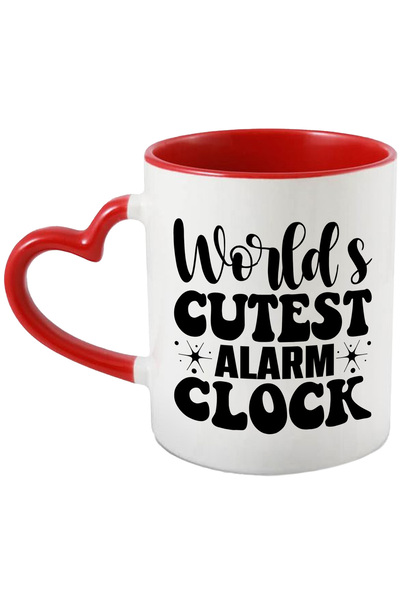 StoryGift Romania Cana Cu Ilustratie Afisand Mesajul In Engleza "world's Cute...