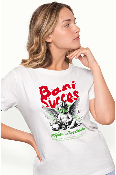 StoryGift Romania Tricou Femei Inger, Bani, Succes - Aspira La Excelenta, Cu ...