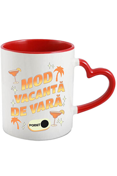 StoryGift Romania Cana Mod Vacanta De Vara_ Pornit Cocktail, 330ml, Ceramica ...