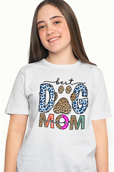 StoryGift Romania Tricou Femei Cu Mesajul "best Dog Mom Ever", Caine, Animal ...