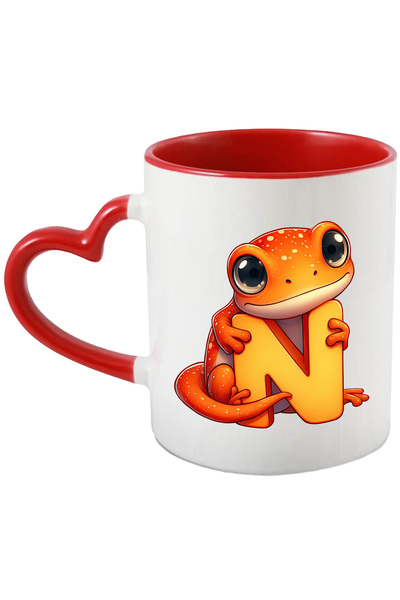 StoryGift Romania Cana Cu O Soparla Cu Litera "n", Ilustratie, Pentru Copii, ...