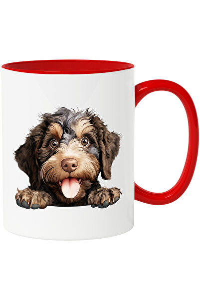 StoryGift Romania Cana Cu Un Catel Foarte Blanos | Ilustratie | Fericit | Lim...