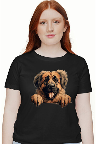 StoryGift Romania Tricou Femei Cu Un Caine Fericit, Ilustratie, Foarte Blanos...