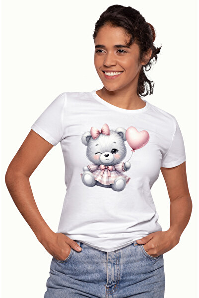 StoryGift Romania Tricou Femei Cu O Ursoaica In Rochita, Ilustratie, Tine Un ...