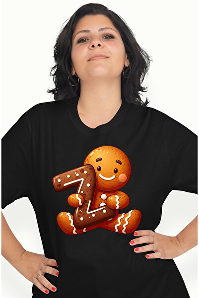 StoryGift Romania Tricou Femei Cu Un Omulet Facut Din Turta Dulce Care Tine L...