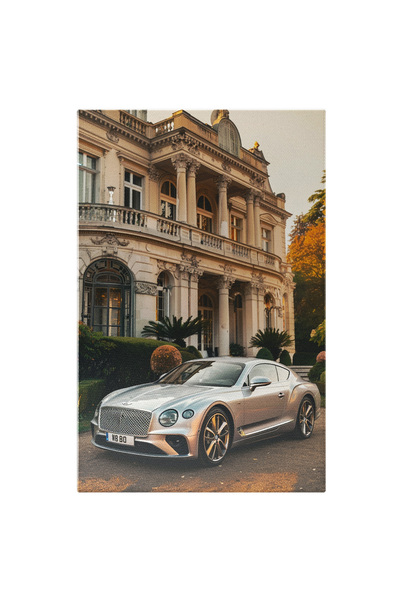 StoryGift Romania Tablou Canvas The Car Of Dreams Bentley Continental De Culo...