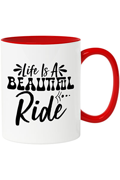 StoryGift Romania Cana Cu Textul "viata E O Plimbare Frumoasa Cu Bicicleta" C...