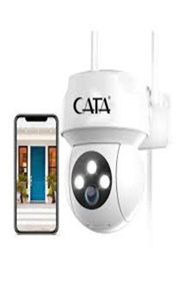 Cata Ct-4051 Akıllı Kamera Dış Mekan Ip66 1080p Gece Görüşlü (PARLA)