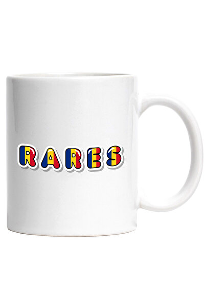 StoryGift Romania Cana Cu Numele Rares, Romania, Suporter, Steagul Romaniei, ...