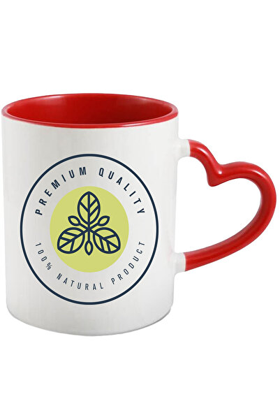 StoryGift Romania Cana Cu Mesaj In Engleza Premium Quality, Frunze, Emblema, ...