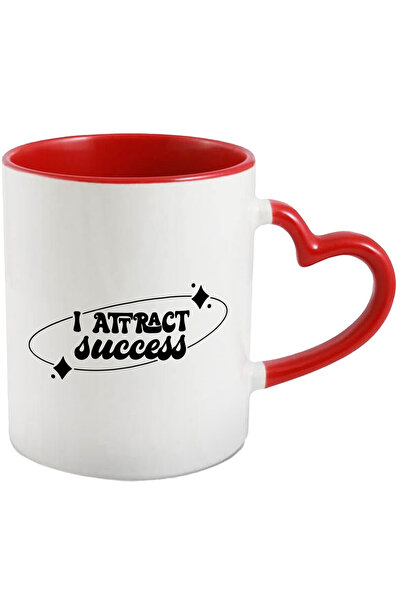 StoryGift Romania Cana Pentru Cei Care Atrag Succesul - Magnet Cu Maner Inima...