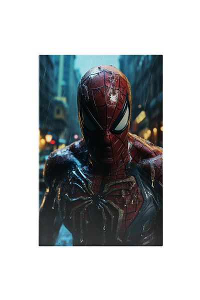 StoryGift Romania Tablou Canvas: Imaginea Personajului Peliculei Spiderman - Fotografie Artistica Si Actiunea Fi