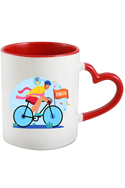 StoryGift Romania Cana Cu Biciclist, Cursa, Ciclism, Panglica, Castigator, Mu...