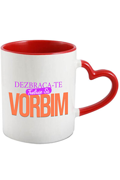 StoryGift Romania Cana Cu Mesaj In Limba Romana Colorat Text Dezbraca-te Treb...