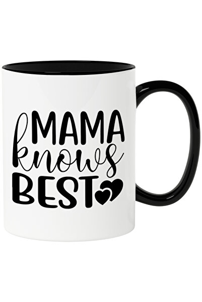 StoryGift Romania Cana Cu Inimioare Si Textul "mama Knows Best" - Mama Stie C...
