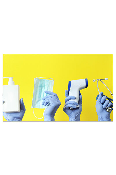 StoryGift Romania Tablou Canvas: Instrumente Medicale Pentru Masurarea Temper...