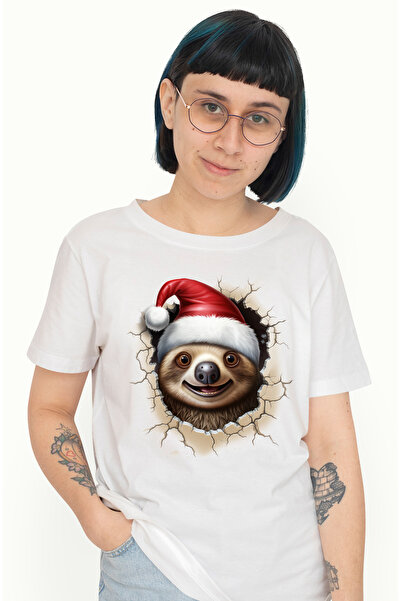 StoryGift Romania Tricou Femei Cu Animalul Sloth/lenes Care Poarta O Caciula ...