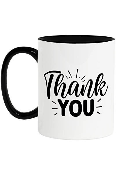 StoryGift Romania Cana Cu Mesajul De Multumire In Limba Engleza "thank You" C...