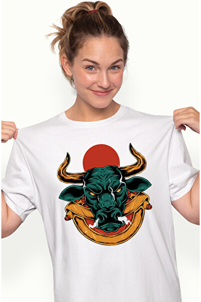 StoryGift Romania Women's T-Shirt With Buffalo, Circle, Soldier, Smoke, Multi...