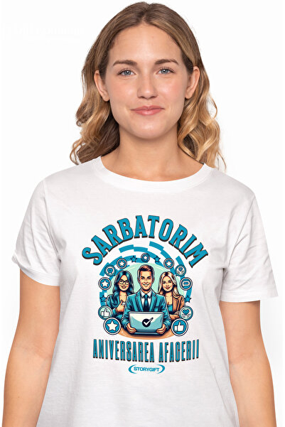 StoryGift Romania Tricou Femei Sarbatorim Aniversarea Afacerii Cu Mandrie, Antreprenor, Succes Cu Wht_l
