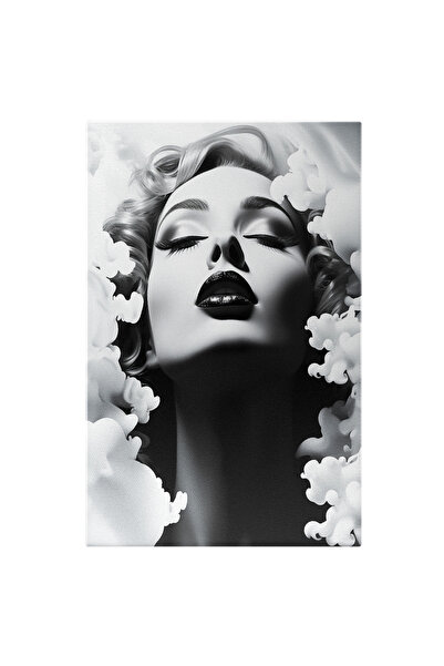 StoryGift Romania Tablou Canvas: Fotografie In Stil Vechi Frumusete, Alb-negru, Nor, Design Grafic, Grafica, Mo