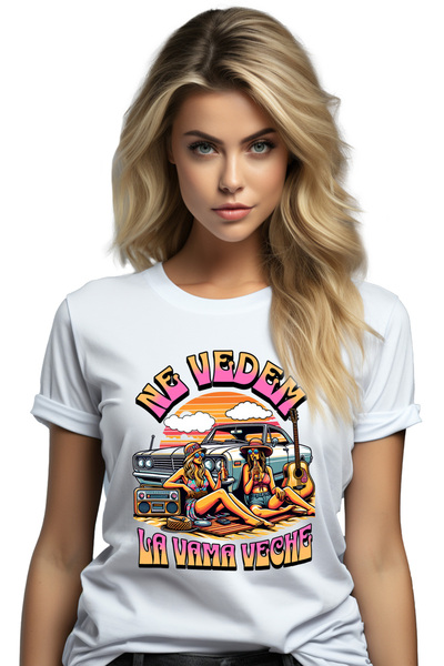 StoryGift Romania Tricou Femei Ne Vedem La Plaja La Vama Veche Fete Relaxare ...