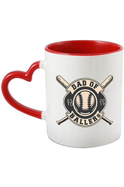 StoryGift Romania Cana Cu Mesaj In Engleza Dad Of Ballers, Baseball, Tata, Mu...