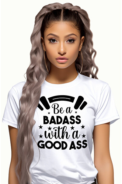StoryGift Romania Tricou Femei Cu Stelute Si Mesajul In Engleza "be A Bada*s ...