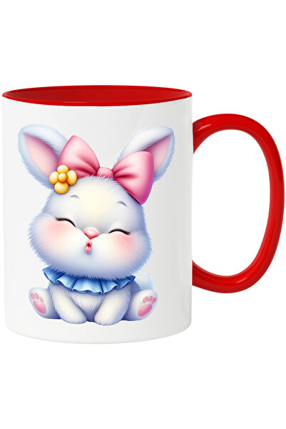 StoryGift Romania Cana Cu Un Iepuras Care Da Un Pupic | Ilustratie | Funda | ...