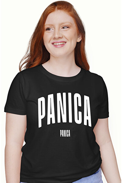 StoryGift Romania Tricou Femei Cuvantul Panica, Motivational, Self Help, Inte...