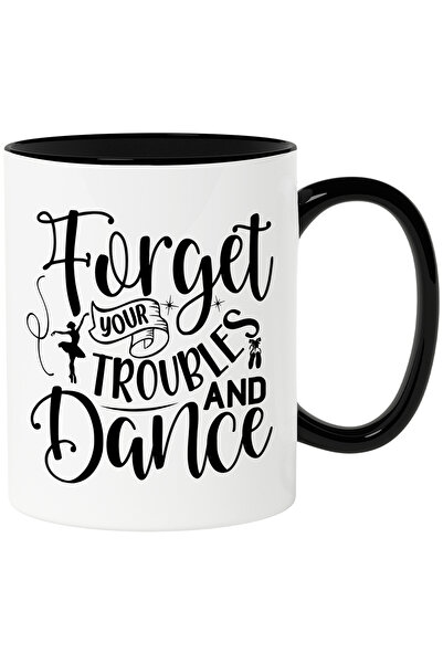 StoryGift Romania Mug for girls who are passionate about dancing with the mes...