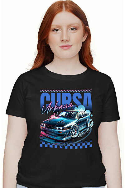 StoryGift Romania Tricou Femei Cursa Urbana Viteza Masina Puternica Adrenalin...