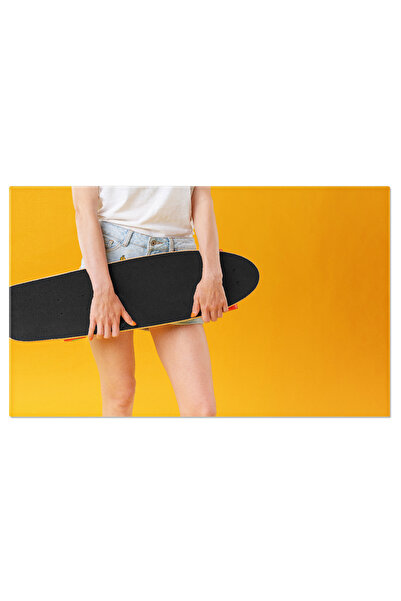 StoryGift Romania Tablou Canvas: Drum Liber Pe Skateboard - Adrenalina Si Lib...