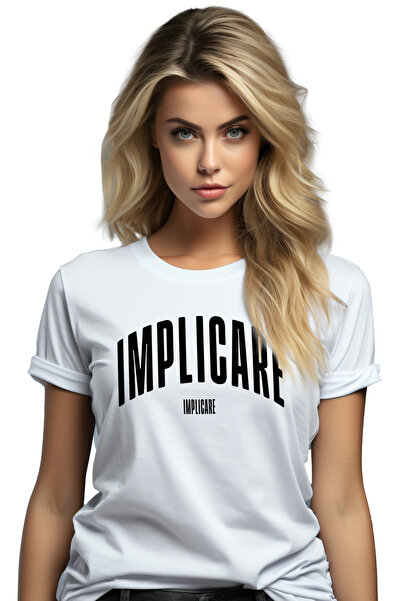 StoryGift Romania Tricou Femei Cuvantul Implicare, Motivational, Self Help, Intelegere De Sine, Ap Wht_s