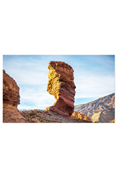 StoryGift Romania Tablou Canvas Peisajul Desertului Stancos, Stanca, Munte, T...