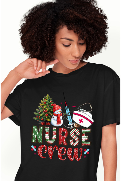 StoryGift Romania Tricou Femei Cu Instrumente Medicale Cu Mesajul "nurse Crew...