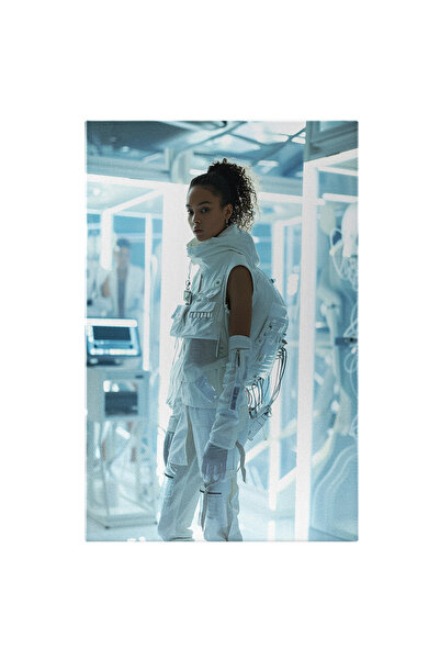 StoryGift Romania Tablou Canvas: Experimente În Laborator Alb Și Personalitat...