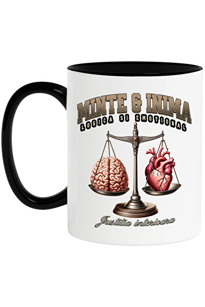 StoryGift Romania Cana Minte Si Inima Egalitate Interioara Echilibru, 330ml, ...