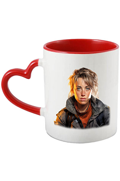 StoryGift Romania Cana Cu Lili Reinhart, Actrita, Hollywood, Seriale Tv, Vedeta, Multicolor 330 Ml, Cu Maner Inim Stg