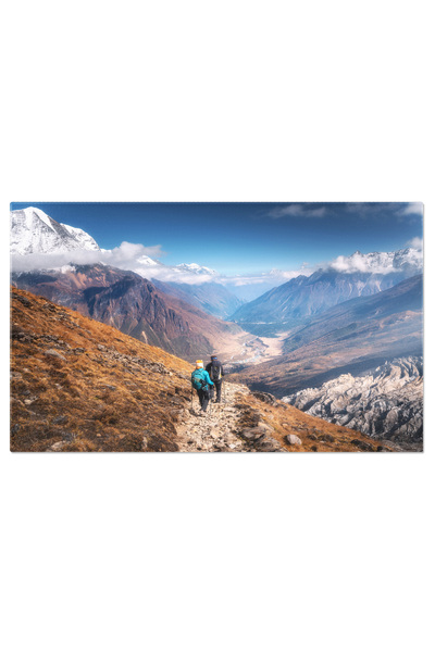 StoryGift Romania Tablou Canvas - Explorarea Himalayei: Aventurieri In Munti