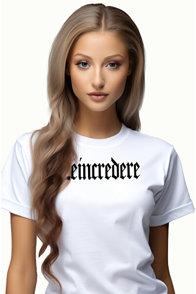 StoryGift Romania Tricou Femei Neincredere, Mesaj Motivational, Cuvant, Text ...