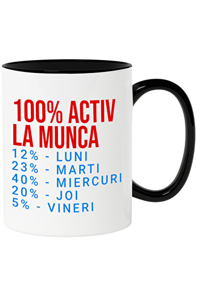 StoryGift Romania Cana Cu Iubitorii De Glume Procentaj Activitate Munca Pe Zi...