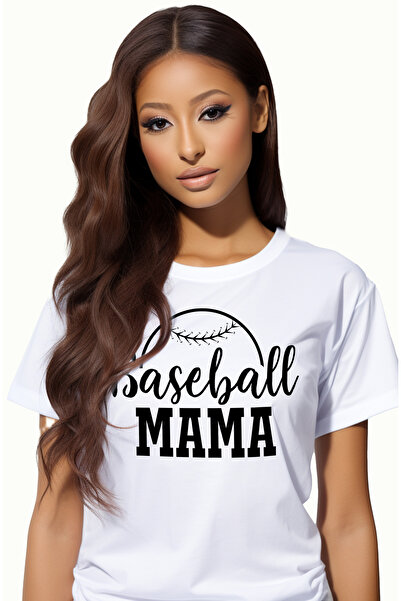 StoryGift Romania Tricou Femei Pentru O Mama A Unui Jucator De Baseball - Sus...