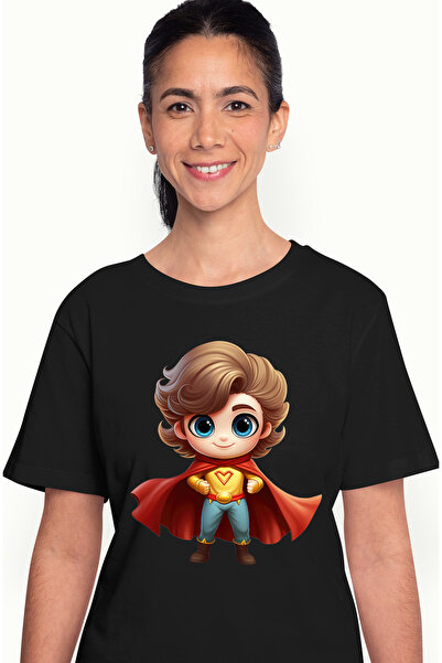 StoryGift Romania Tricou Femei Cu Un Baiat Erou, Ilustratie, Pelerina Rosie, ...